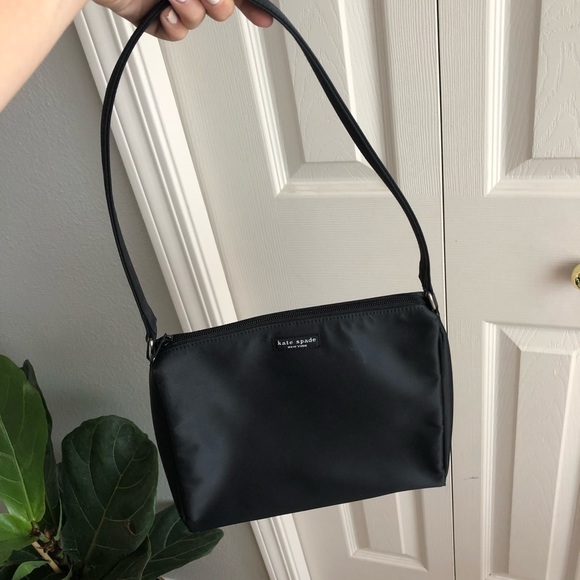 VINTAGE 90s original KATE SPADE purse + makeup bag - Picture 3 of 6